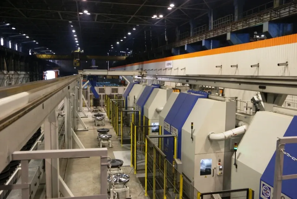 Монтаж станков колесо-бандажного цеха (4)